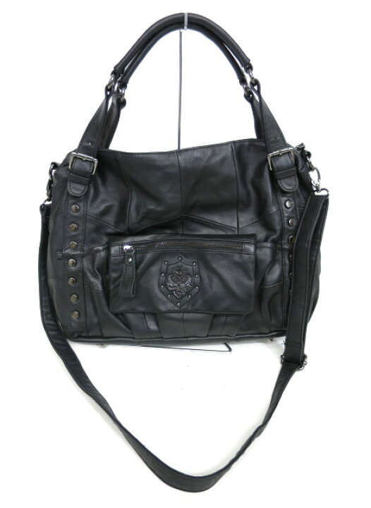 楽天市場】【中古】artherapie / カセシープレザースタッズ 2WAYバッグ  