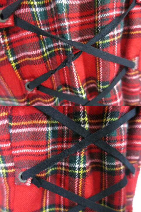 楽天市場】【中古】Na+H / フリルチェックノースリーブワンピース  