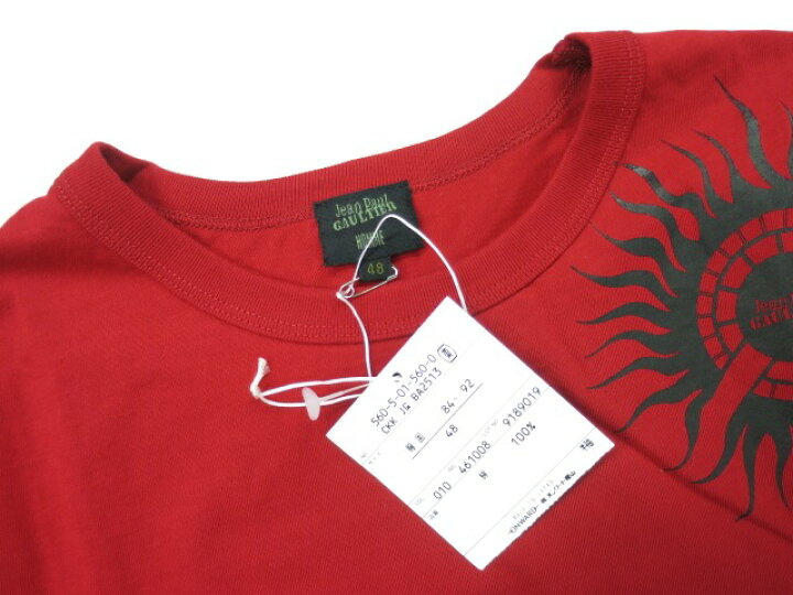 楽天市場】Jean Paul GAULTIER HOMME / 太陽タトゥープリントTシャツ 