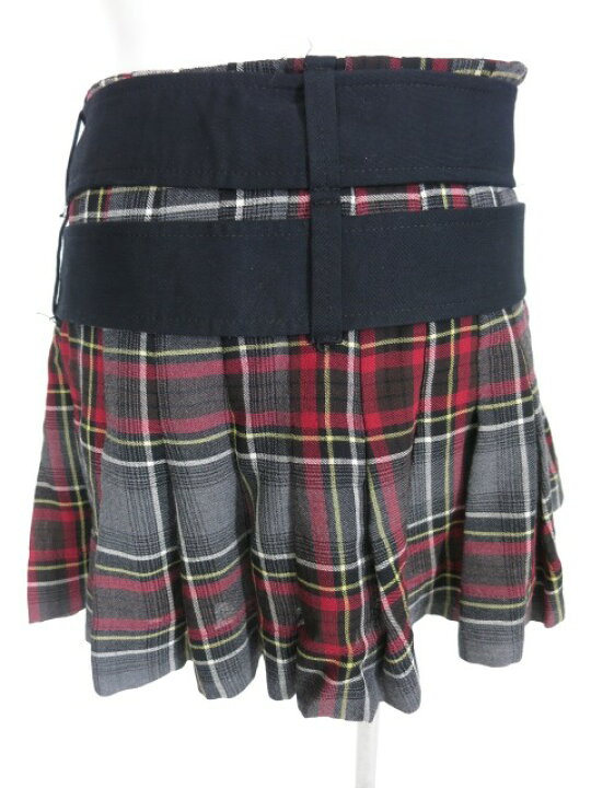 楽天市場】【中古】Vivienne Westwood RED LABEL / ベルト付きタータン  