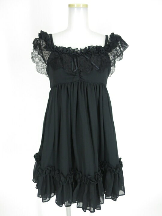 楽天市場】【中古】Na+H / シフォンベビードールワンピース エヌエー  