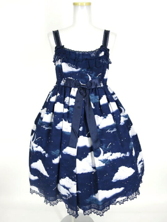 楽天市場】【中古】Angelic Pretty / Misty Skyジャンパースカート  