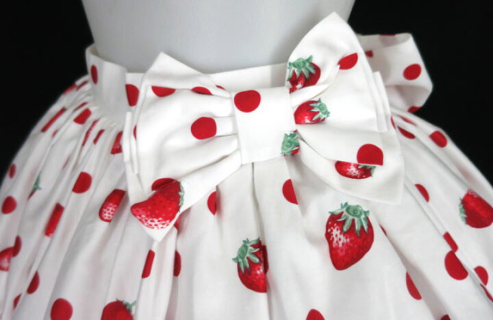 楽天市場】【中古】Angelic Pretty / Milky Berry スカート 