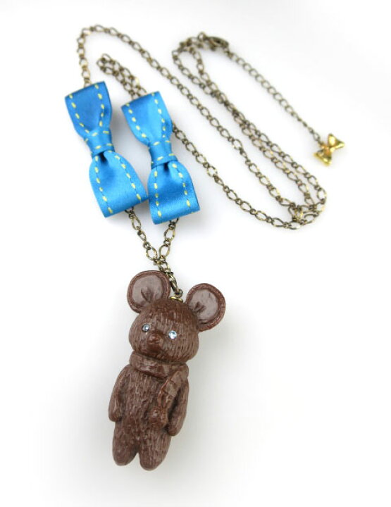 楽天市場】【中古】Emily Temple cute / くまチョコネックレス 