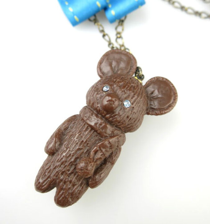 楽天市場】【中古】Emily Temple cute / くまチョコネックレス 