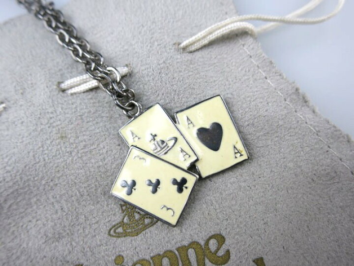 楽天市場】【中古】Vivienne Westwood / トランプネックレス 