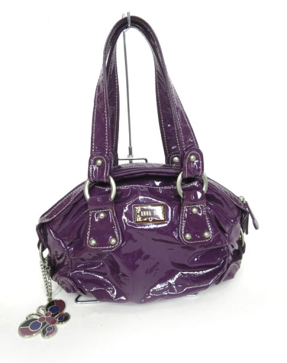 ANNA SUI ハンドバッグ エナメル調 と財布 美品 楽天市場】【中古 