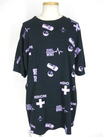 【中古】MILKBOY / PILLS Tシャツ ミルクボーイ ピルズ 薬 メディシン柄 B34983_2007