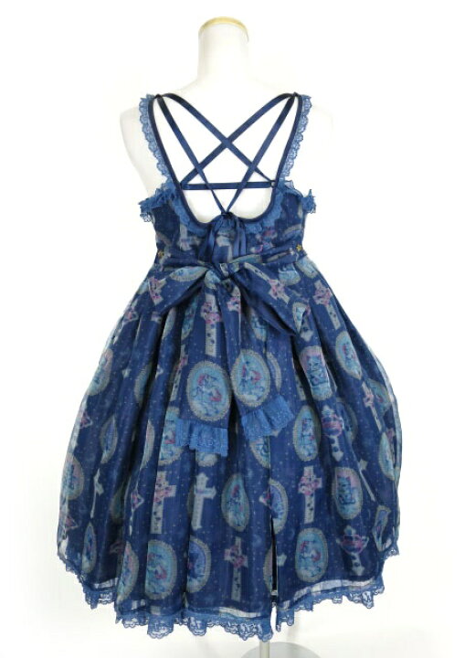 楽天市場】【中古】Angelic Pretty / Milky Cross ジャンパースカート 