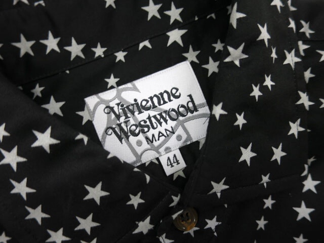 楽天市場】【中古】Vivienne Westwood MAN / 星柄シャツ ヴィヴィアン