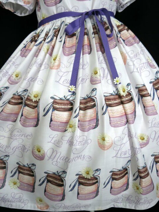 楽天市場】【中古】Leur Getter / Daisy Macaron 袖付きワンピース  
