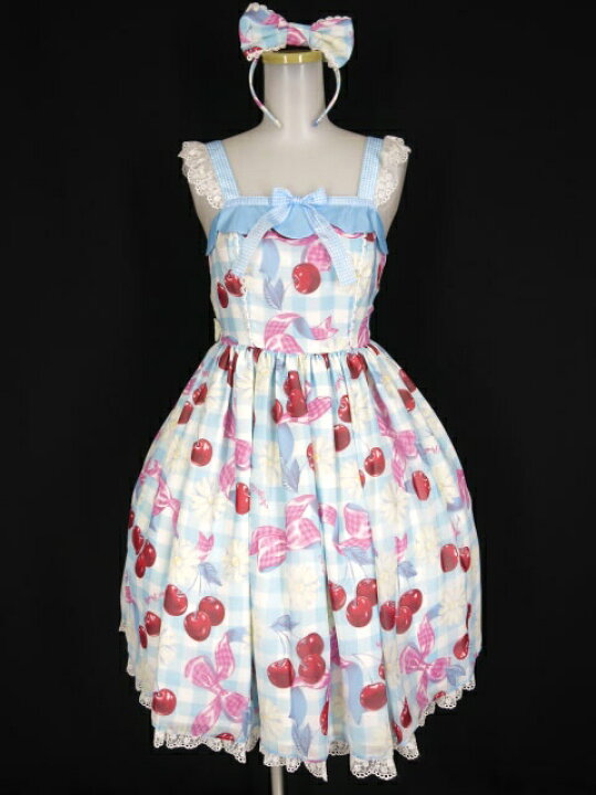 楽天市場】Angelic Pretty / Sweet Cherry Margaretジャンパースカート  