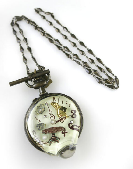 楽天市場】【中古】Q-pot. / アリスのメルティポケットウォッチ  