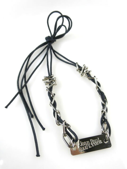 楽天市場】【中古】Jean Paul GAULTIER / 紐通しチェーンチョーカー 
