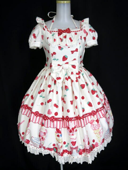 楽天市場】【中古】Angelic Pretty / Strawberry Parlour ワンピース 