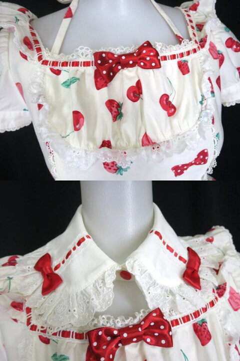 楽天市場】【中古】Angelic Pretty / Strawberry Parlour ワンピース 