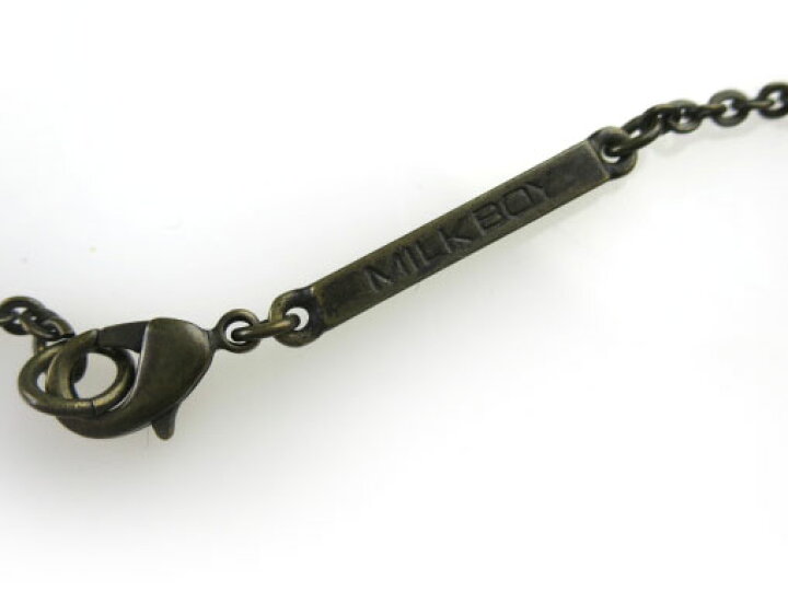 楽天市場】【中古】MILK BOY / SKULL CAP CHAIN ネックレス ミルク 