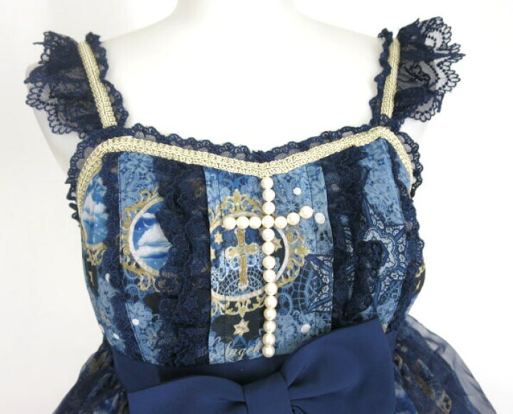 楽天市場】Angelic Pretty / Celestialジャンパースカート＆ボンネット 