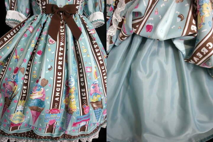 楽天市場】Angelic Pretty / Ice Cream Parlorワンピース アンジェ  