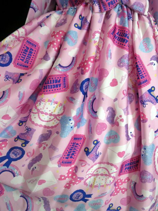 楽天市場】Angelic Pretty / Girly Stickerワンピース アンジェリック 