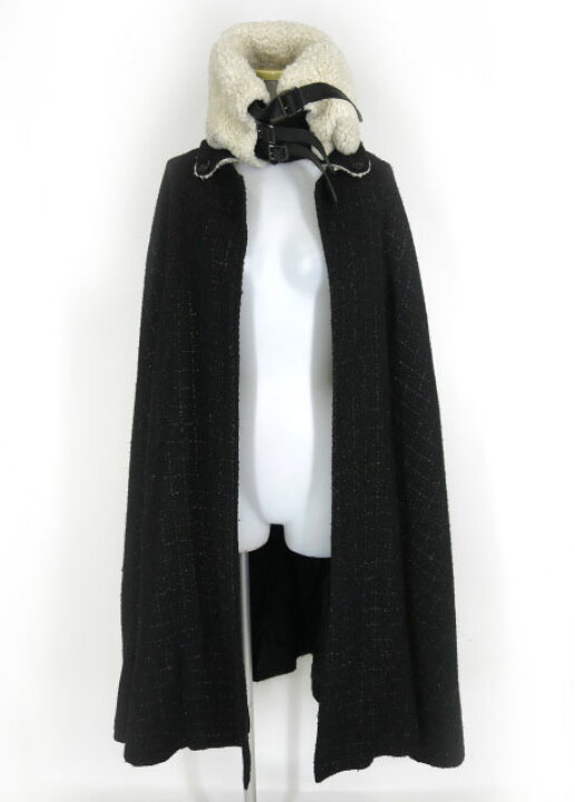 楽天市場】【中古】alice auaa / ラメツイードロングマント アリス 