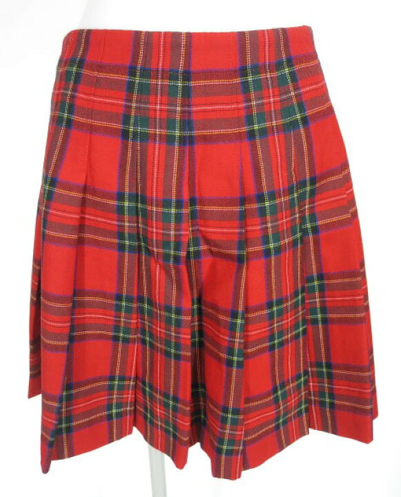 楽天市場】【中古】Jane Marple / カマーベルト付きタータンチェック柄  