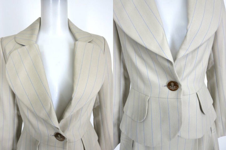 楽天市場】【中古】Vivienne Westwood RED LABEL / ストライプ柄 ラブ 