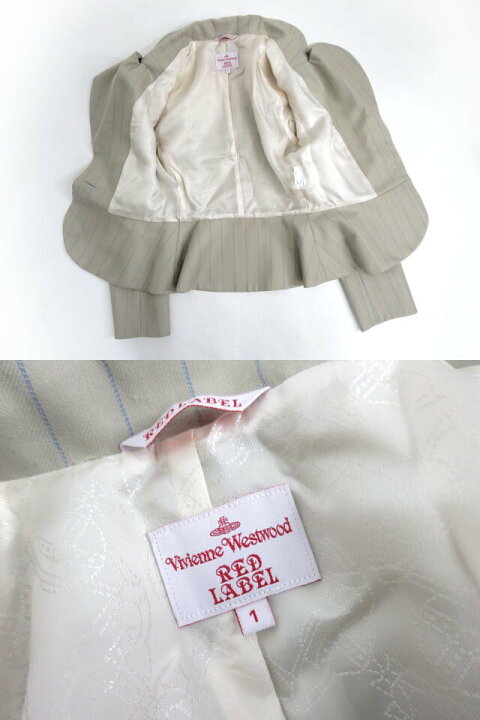 楽天市場】【中古】Vivienne Westwood RED LABEL / ストライプ柄 ラブ 
