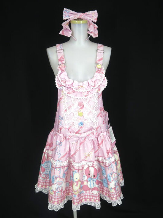 楽天市場】Angelic Pretty / MELODY TOYSサロペット＆カチューシャ  