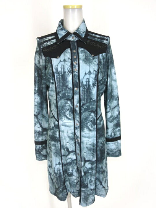 楽天市場】【中古】Ozz Croce / 気球総柄シャツワンピース オッズオン 