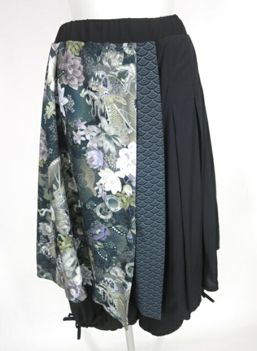 楽天市場】【中古】Qutie Frash / スカート重ね八分丈ワイドパンツ  