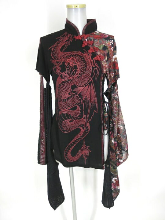 楽天市場】【中古】Qutie Frash / 着物袖チャイナカットソー 