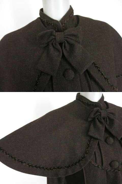 楽天市場】【中古】Victorian maiden / ケープ付きスタンドカラー  