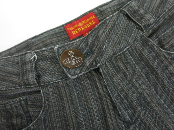 楽天市場】【中古】Vivienne Westwood RED LABEL / ストライプ柄デニム 