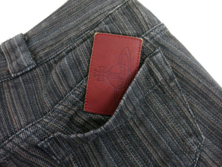 楽天市場】【中古】Vivienne Westwood RED LABEL / ストライプ柄デニム 