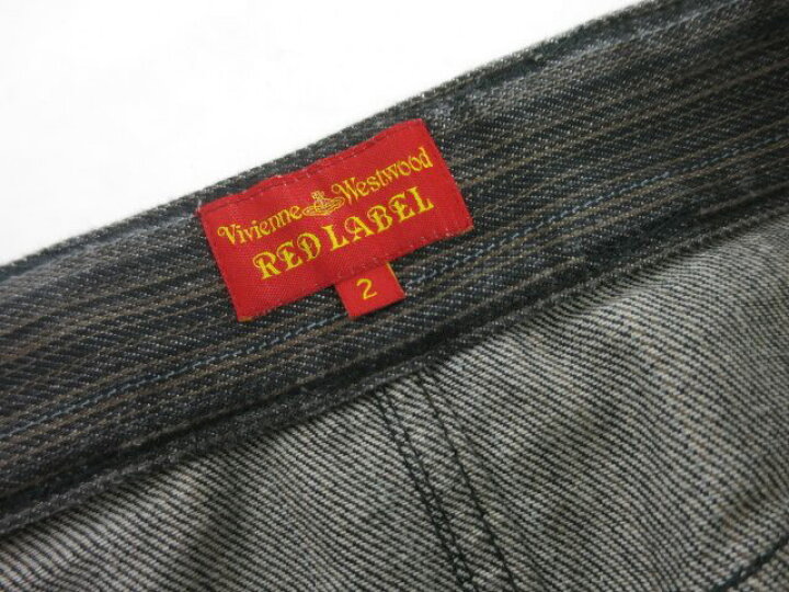 楽天市場】【中古】Vivienne Westwood RED LABEL / ストライプ柄デニム 