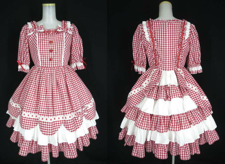 Angelic Pretty Cafe Heart ワンピース 