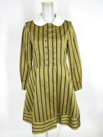 楽天市場 ストライプ レジメンタル ワンピース レディースファッション の通販