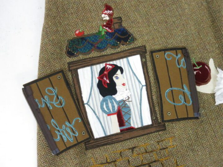楽天市場】【中古】Jane Marple / 白雪姫アップリケ刺繍スカート 