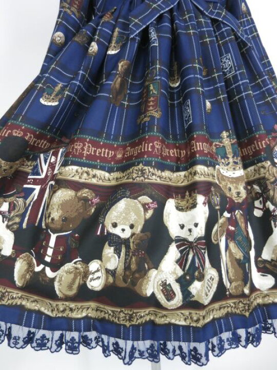 楽天市場】Angelic Pretty / British Bearワンピース アンジェリック  