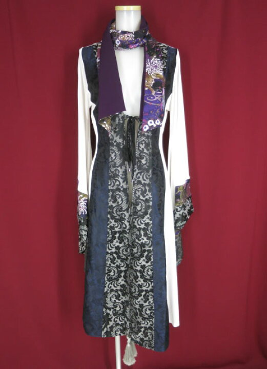 楽天市場】【中古】Qutie Frash / ストール襟着物ロングカーディガン 