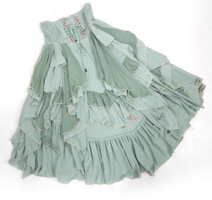 楽天市場】【中古】OZZ ONESTE / チュール重ね2wayフリルロング 