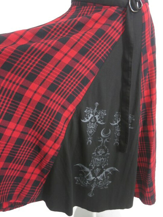 楽天市場】【中古】SEX POT / チェック柄切替ロングスカート セックス 