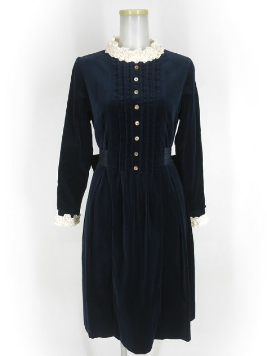 楽天市場】【中古】Jane Marple / コットンベルベットのコレットドレス 