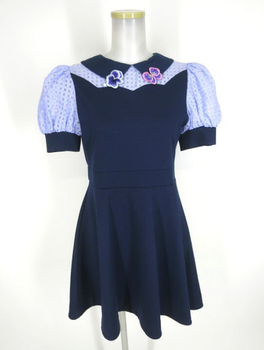 楽天市場 中古 Milk マドモアゼル パンジーワンピース ミルク B 28 Tokyo Alice 楽天市場店