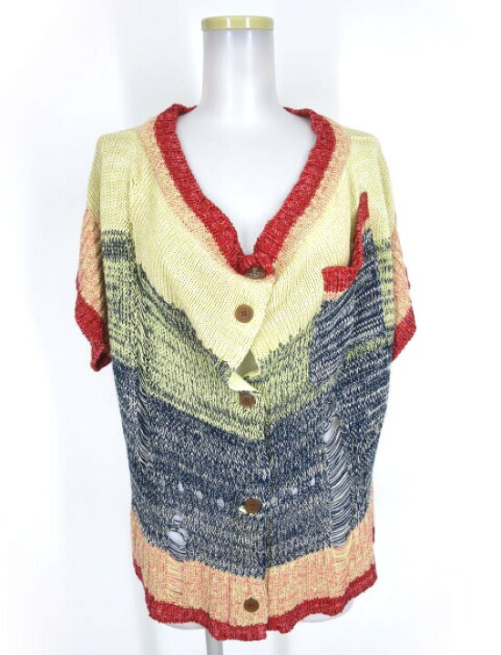 楽天市場】【中古】Vivienne Westwood RED LABEL / ダメージニット半袖  