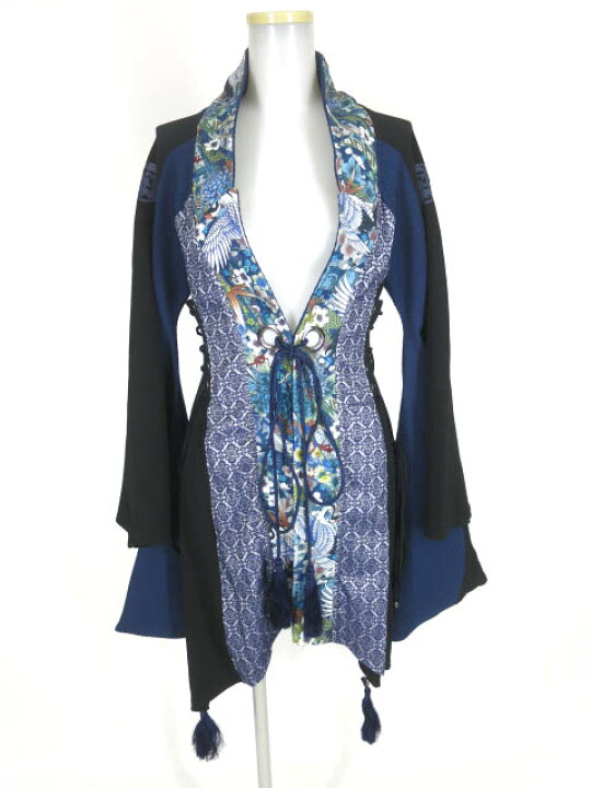 楽天市場】【中古】Qutie Frash / サイドロング着物カーディガン  