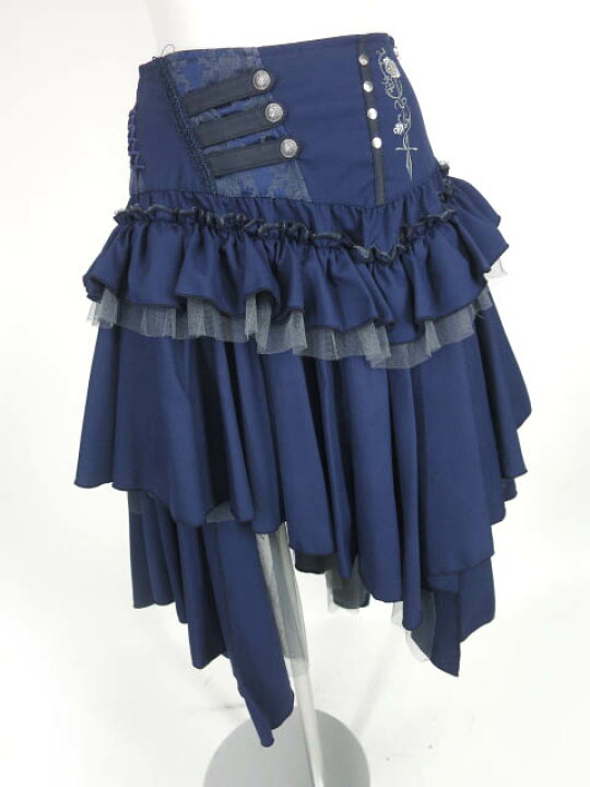 楽天市場】【中古】OZZ ONESTE / アシンメトリーフリルスカート  