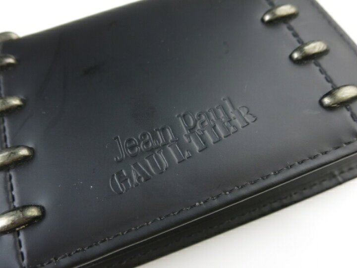 楽天市場】【中古】Jean Paul GAULTIER / レザー名刺入れ ジャンポール 