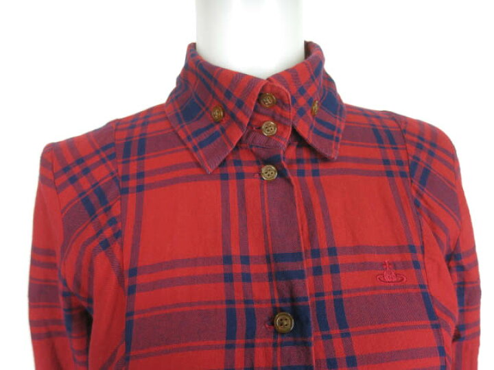 楽天市場】【中古】Vivienne Westwood RED LABEL / チェック柄シャツ 